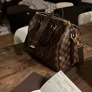 Louis Vuitton Speedy Bandoulière 25 Damier Ebene